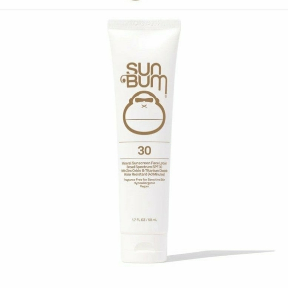 NwT Sun Bum Mineral SPF 30 Sunscreen Face Lotion - Picture 1 of 2